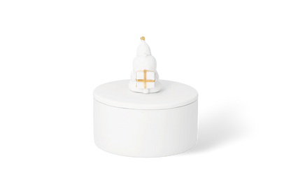 Pot à trésors Père Noël Räder porcelaine blanche