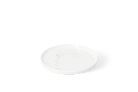 Plat empreintes d'ange dans la neige Räder porcelaine