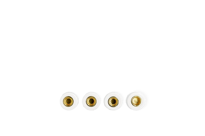 Set de bougies de l'Avent Räder porcelaine blanche