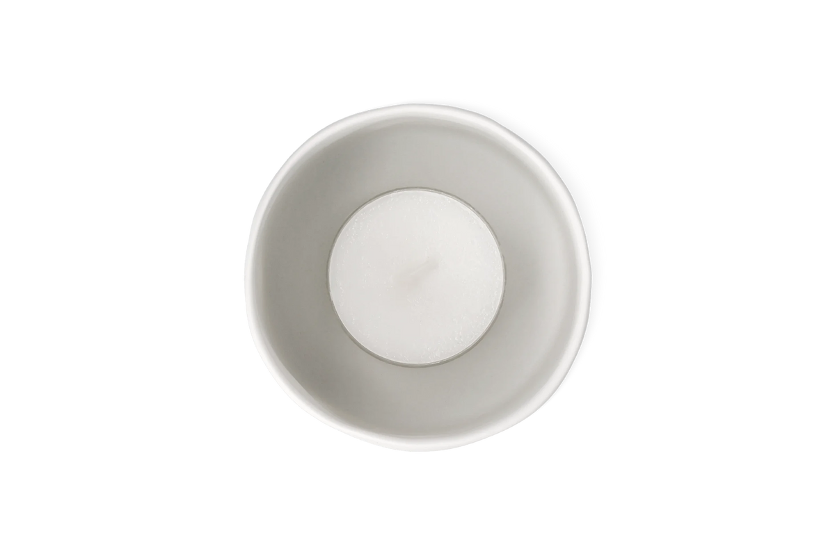 Photophore histoires d'hiver cerf Räder porcelaine blanche
