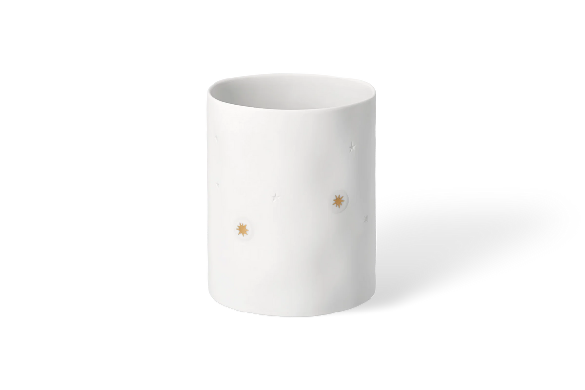 Photophore histoires d'hiver écureuil Räder porcelaine blanche