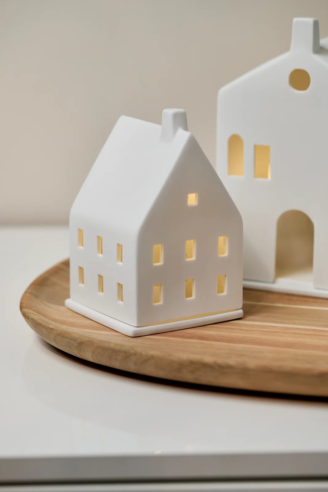 Maison lumineuse épurée Räder porcelaine blanche