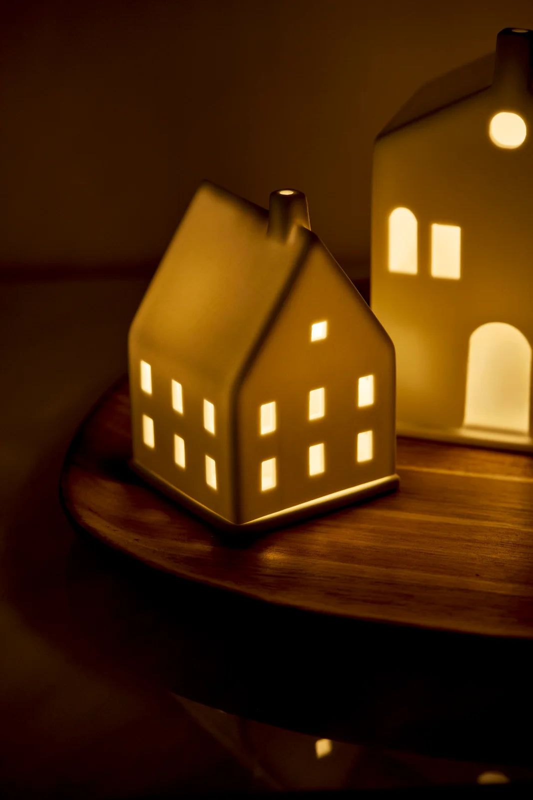 Maison lumineuse épurée Räder porcelaine blanche