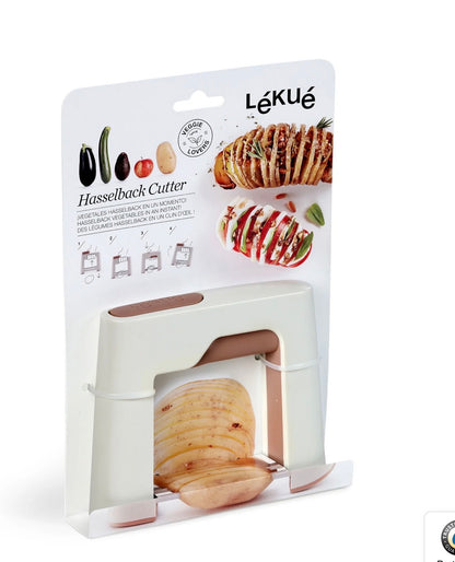 Coupe-légumes Hasselback Lékué à 5 lames en inox