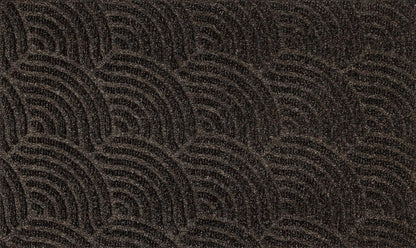 Tapis Dune Waves Dark Brown 60x90 cm - Wash+Dry