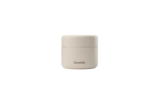 Routine box Qwetch en inox - boîte de rangement coloris sable