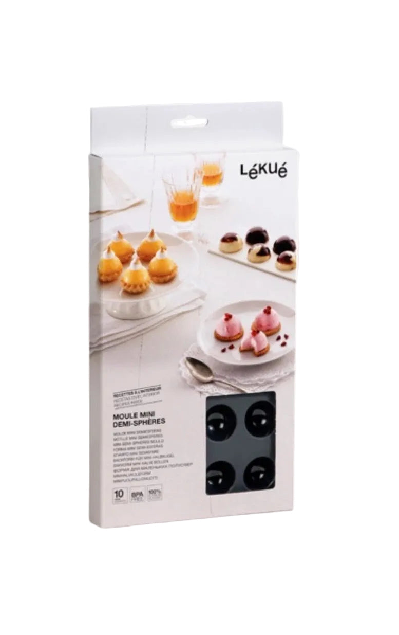 Moule gourmet mini demi sphere 24 marque - Lékué
