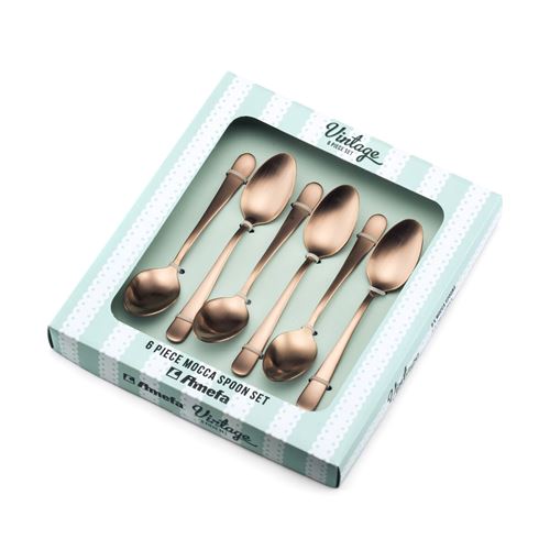 Set 6 cuillères moka Vintage - Amefa