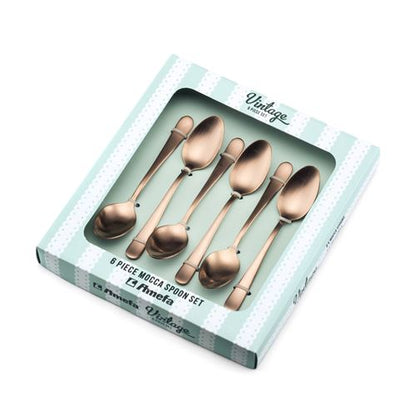 Set 6 cuillères moka Vintage - Amefa