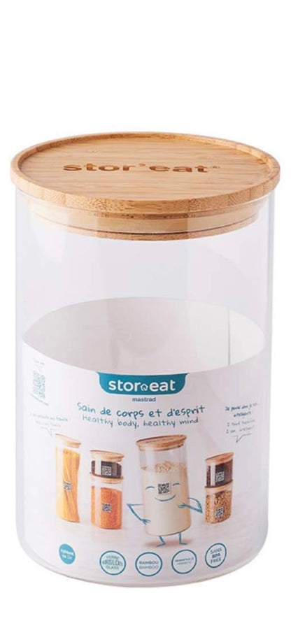 Bocal de stockage en verre 1300 ml - Mastrad