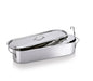 Poissonnière Beka en inox de 60 cm avec grille et couvercle
