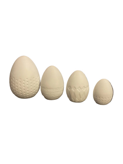 Set de 4 œufs en porcelaine Räder