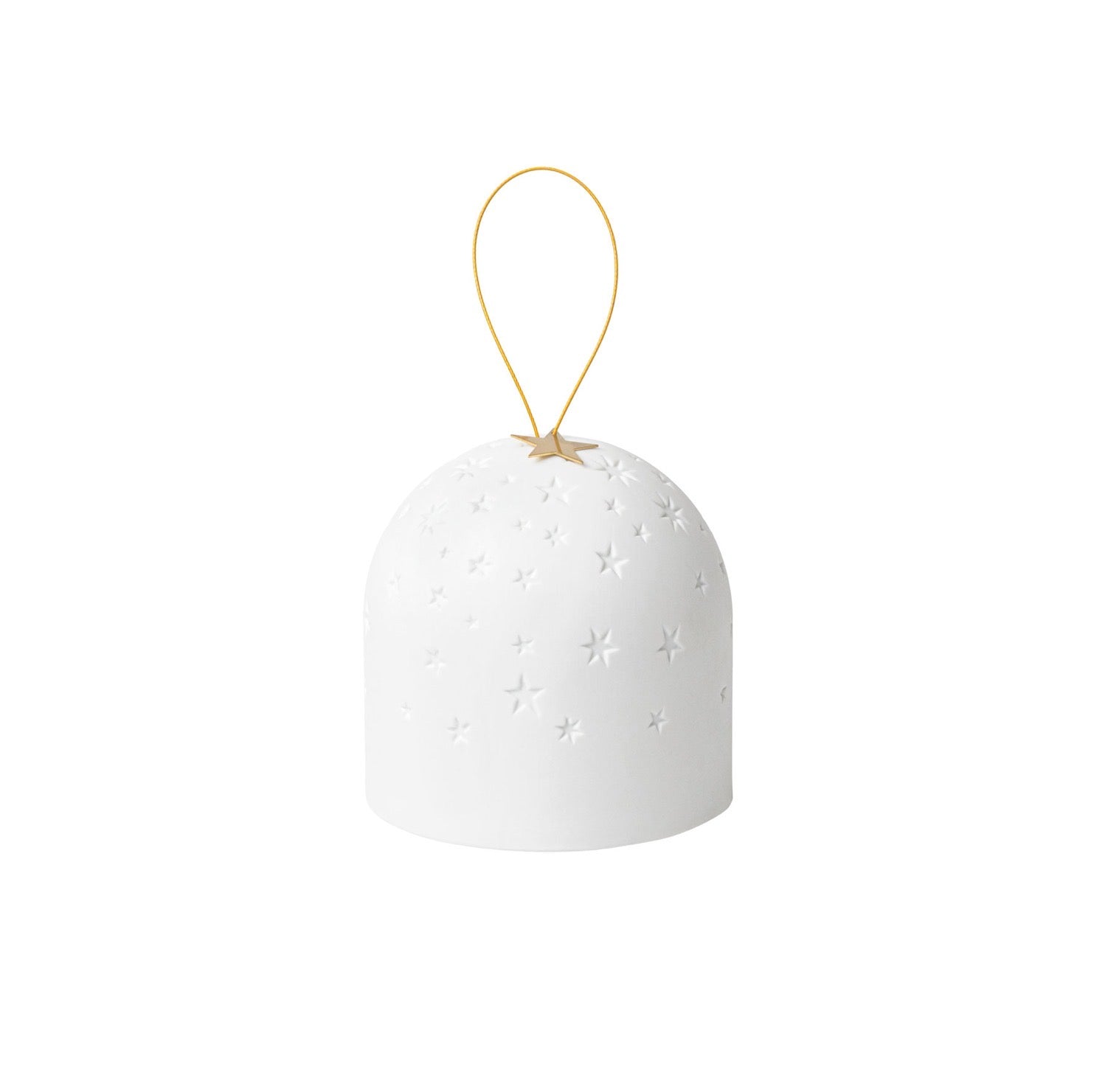 Lampe étoilée en porcelaine Räder porcelaine blanche