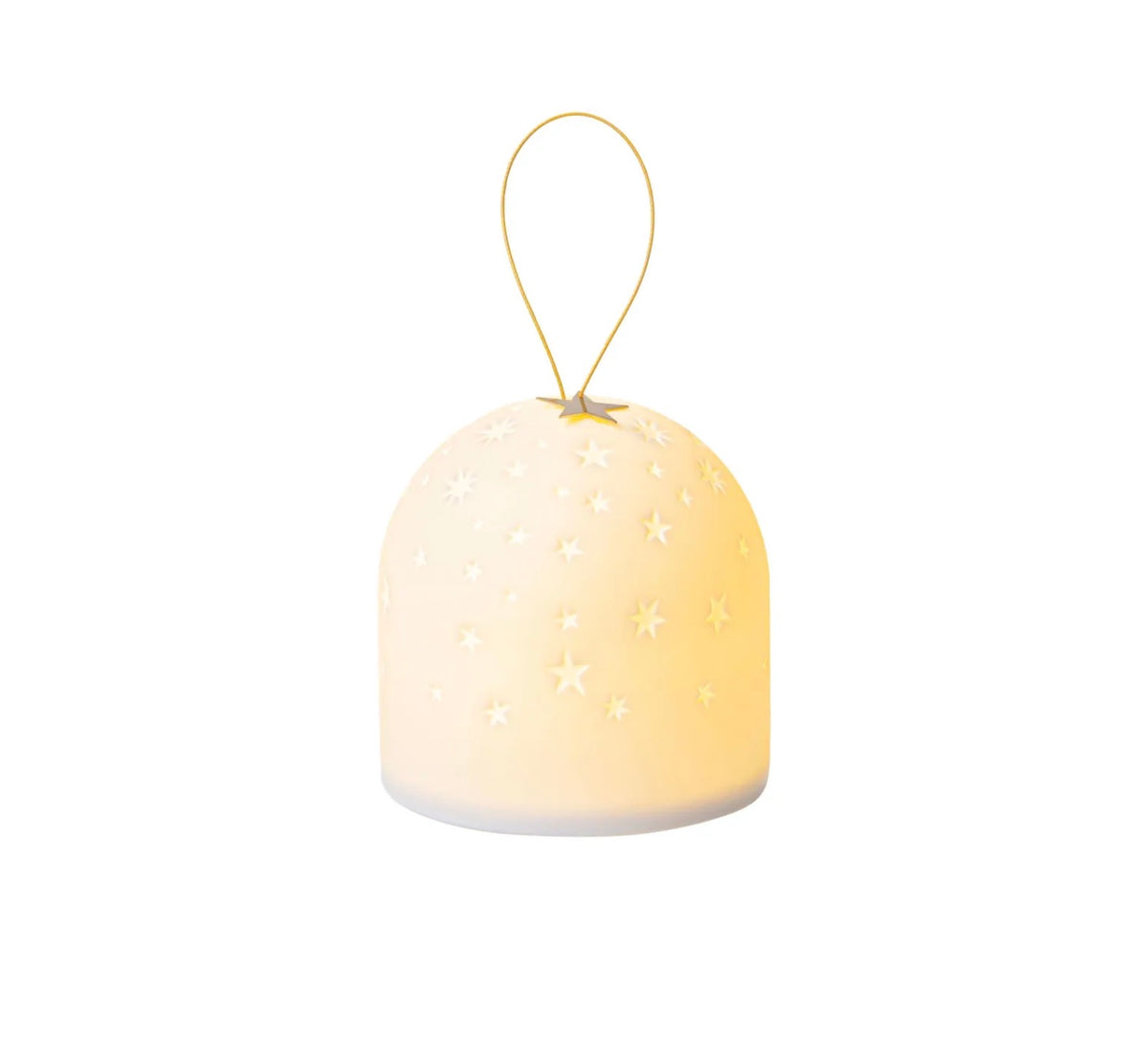 Lampe étoilée en porcelaine Räder porcelaine blanche
