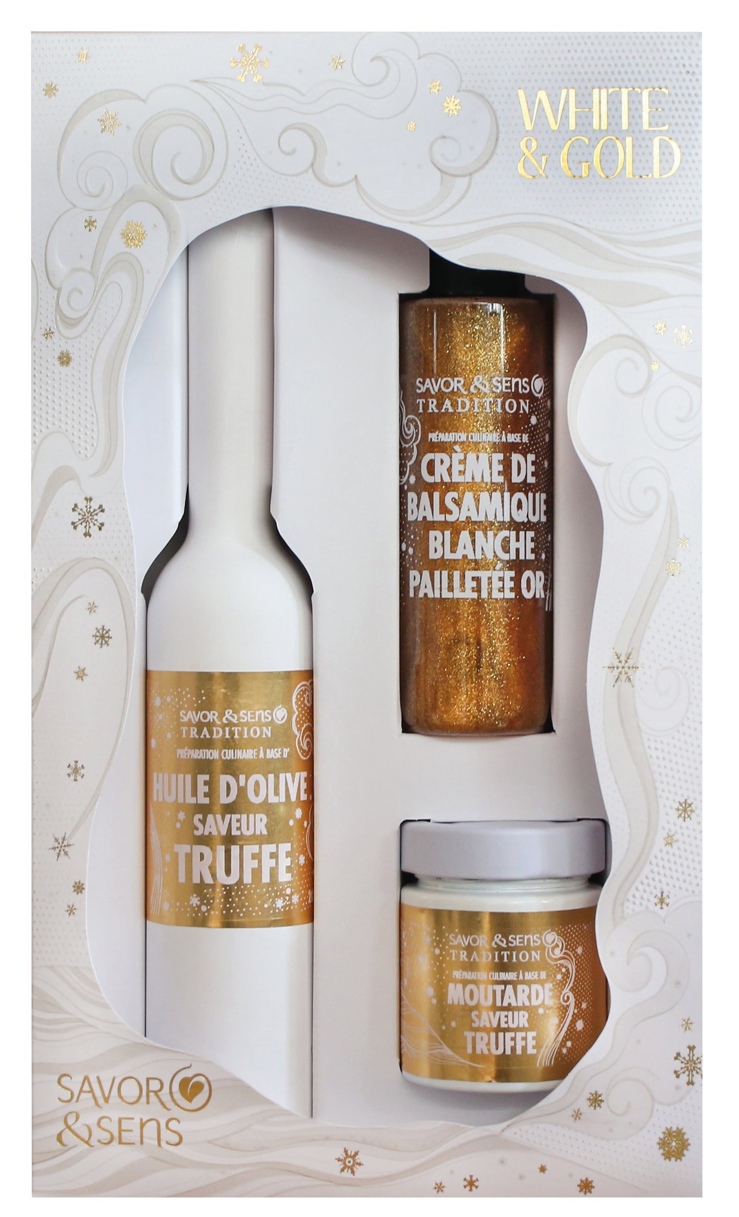 Coffret White & Gold - 554 g - Savor & Sens