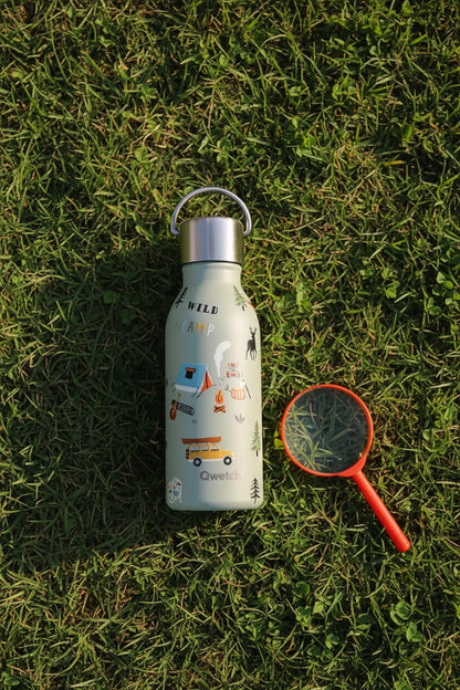 Bouteille isotherme inox yosemite vert tilleul 350ml - Qwetch