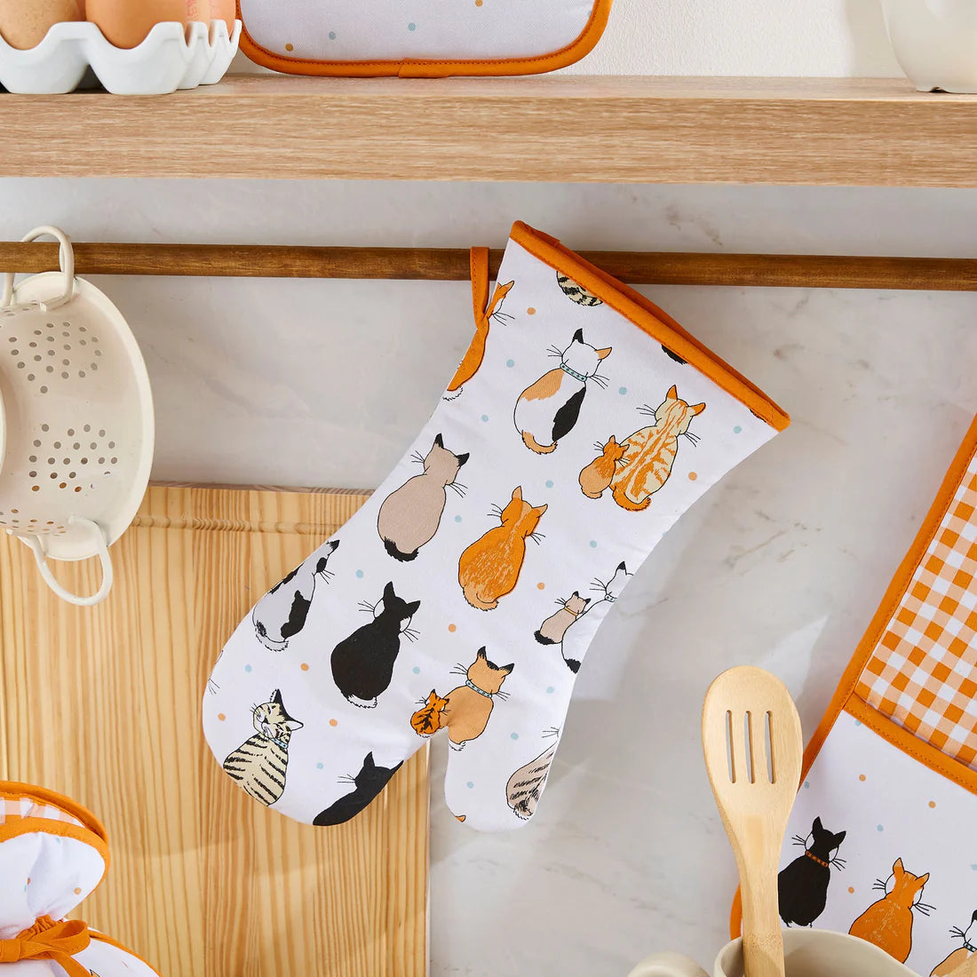 Gant de cuisine Cats in Waiting - Ulster Weavers