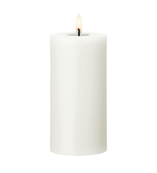 Bougie pilier LED 15 cm Ø7,5cm - Ester & Erik