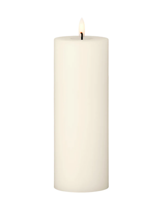 Bougie pillier LED 20 cm Ø7,5cm - Ester & Erik