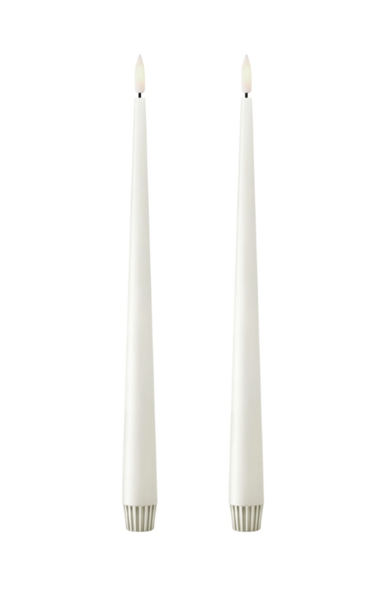 Set de 2 bougies LED 30cm - Ester & Erik