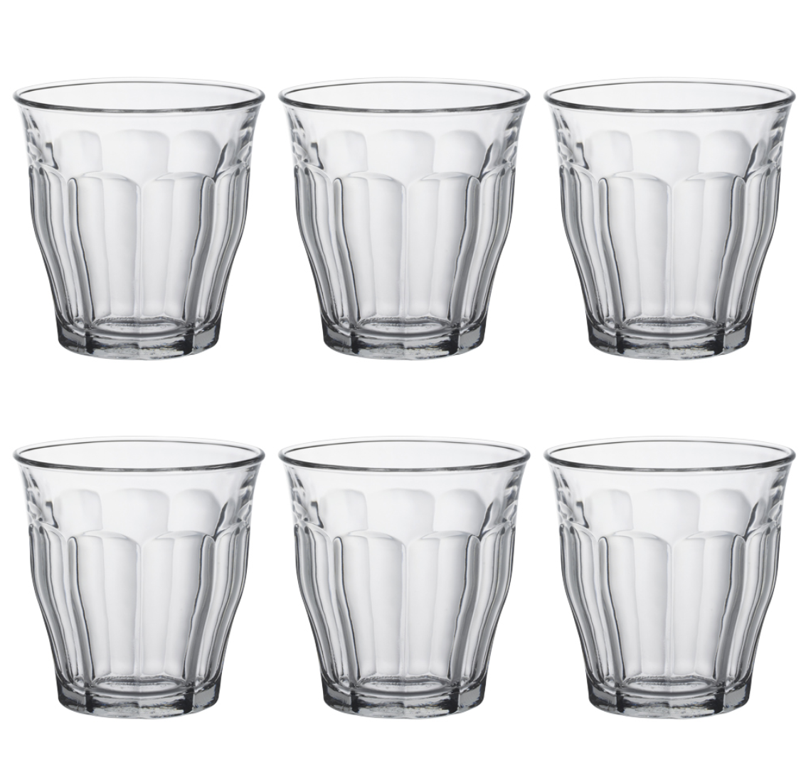 Boîte de 6 gobelets Picardie 25 cl - Duralex