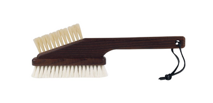 Brosse à ordinateur Redecker en poil de chèvre antistatique