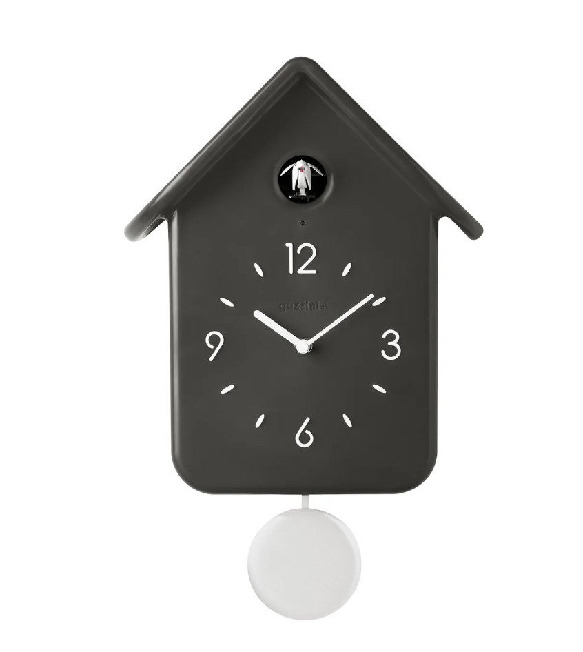 'QQ' Horloge à coucou avec pendule "Home" - Guzzini