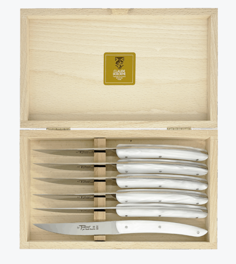 Coffret 6 couteaux Thiers - Claude Dozorme