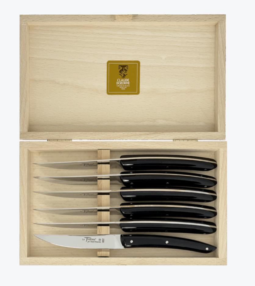 Coffret 6 couteaux Thiers - Claude Dozorme