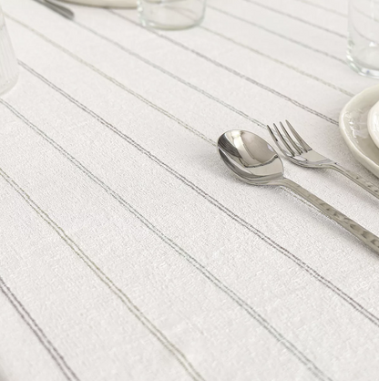 Nappe et serviette Rimini Verde - Garnier Thiebaut
