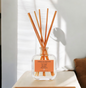 Diffuseur 200 ML ail noir, malbec & pruneaux 7 Batons rotin naturel - Cirerie de Gascogne