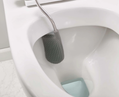 Brosse WC Flex Lite Steel Blanche - Joseph Joseph