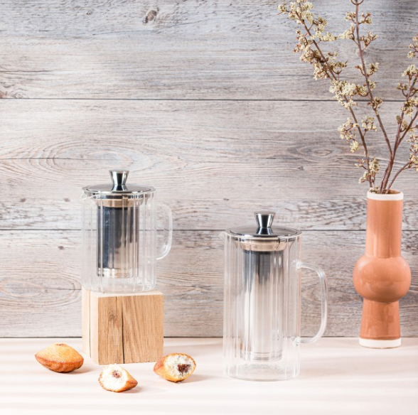 Théière en verre Breakfast - Cristel