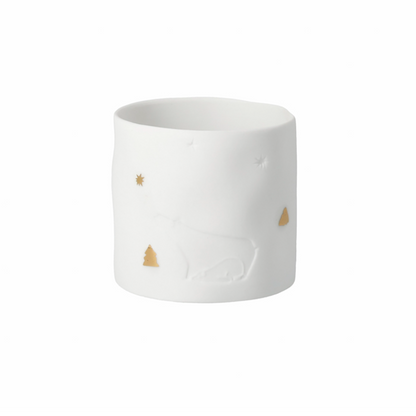 Photophore histoires d'hiver ours polaire Räder porcelaine blanche