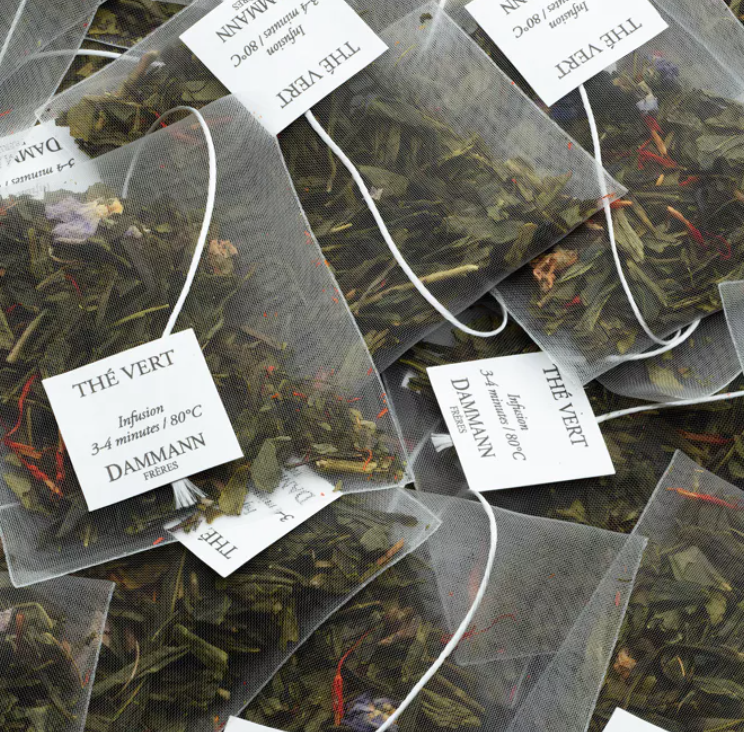 Macaron cassis violette sachet - Dammann Frères