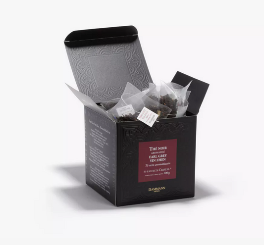 Thé noir Earl Grey Yin Zhen en sachet - Dammann