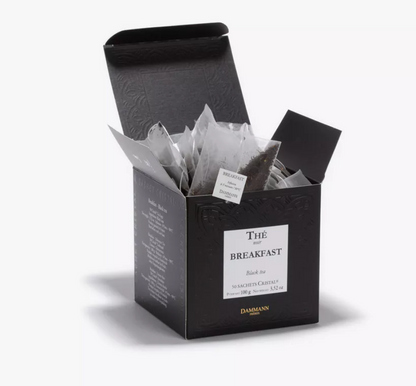 Boite 50 sachets cristal Breakfast - Dammann Frères