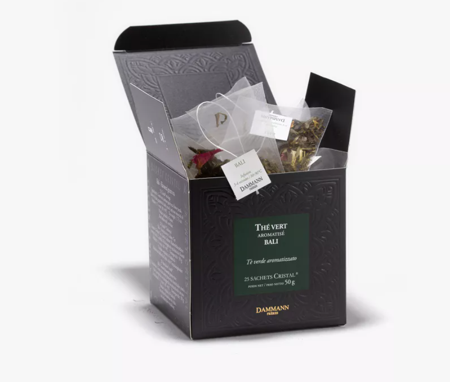 Boite de 25 sachets cristal Bali - Dammann Frères