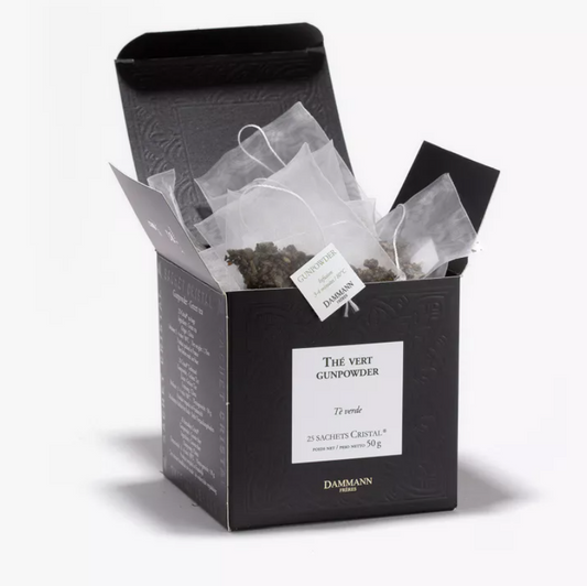Thé vert Gunpowder en sachet - Dammann