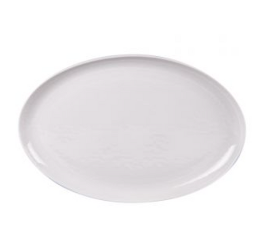 Plat ovale Ecume 30 x 20.5 cm - Table passion