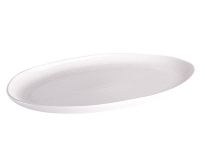 Plat ovale Ecume 30 x 20.5 cm - Table passion