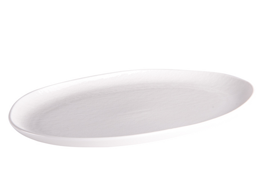Plat ovale Ecume 34.5 x 23.5 cm - Table passion