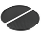 Demi-plancha en fonte réversible large - Big Green Egg
