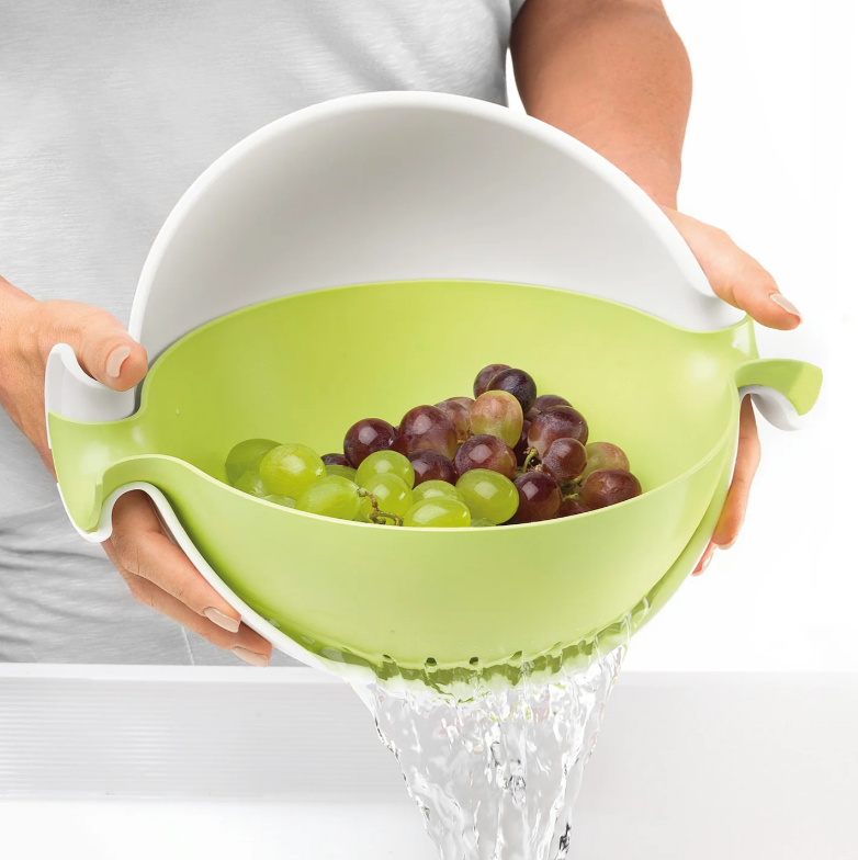 Passoire avec bol 'spin&drain' - Guzzini