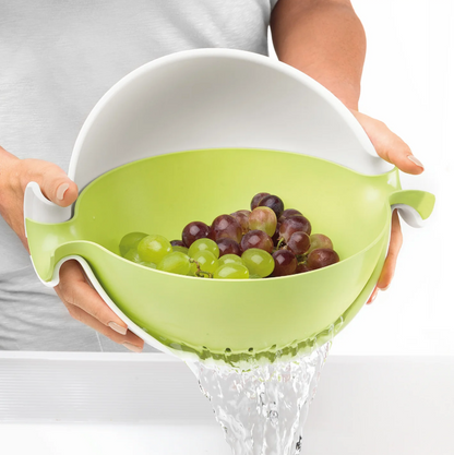 Passoire avec bol 'spin&drain' - Guzzini