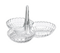 Plat à hors d'oeuvre Tiffany transparent - Guzzini