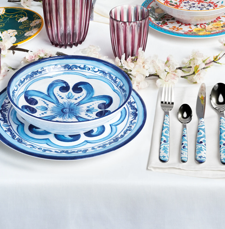 Assiette creuse blues - Guzzini