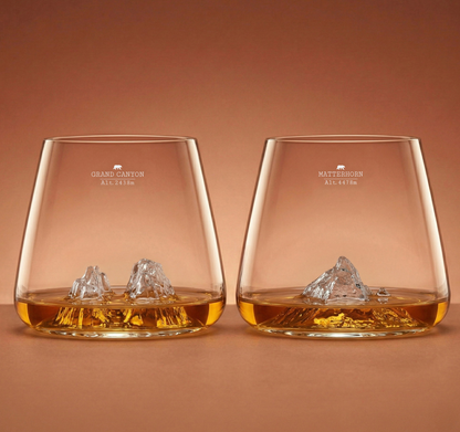 Set de 2 verre à spiritueux Cervin & Grand Canyon - Alaskan maker