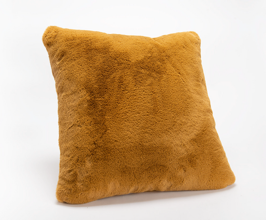 Coussin luxe camel 50 x 50 cm - Amadeus
