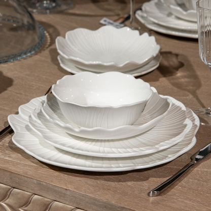 Assiette plate 25,5 cm Ginkgo - Table passion